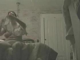 My mum caught dressing in bedroom by hidden cam.