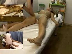 Asian undresses for her sensual therapy