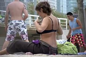 Incredible big natural breasts