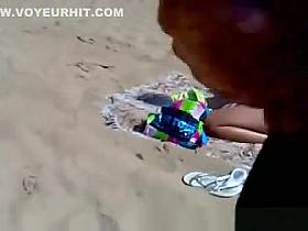 Pervert jerking off in front of two hotties