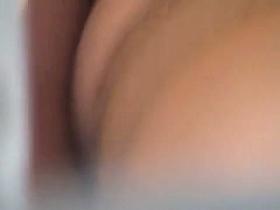 Mature upskirt voyeur brunette slut