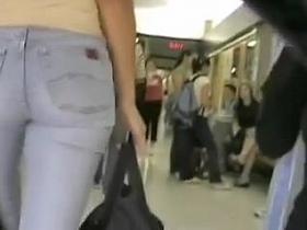 Joli cul en jean Tight ass