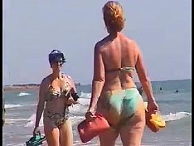 candid beach compilation 5