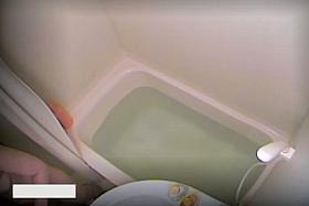 Asian black hair sensual bathing voyeur spy cam video