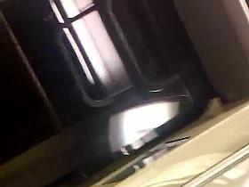 Asian milf legs and heels in Paris subway 1