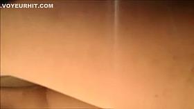 Short skirt woman upskirted