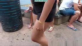 Dowblouse and upskirt