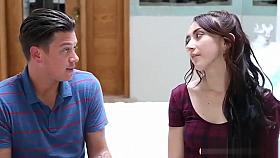 Virgin redhead teen takes it up the ass to learn how to sex