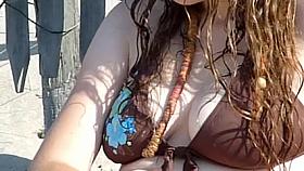 Beach Voyeur 03 - Youg hotty with fine large billibongs