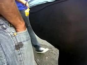 culo tremendo en lycra