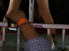 G string Contest in the Club