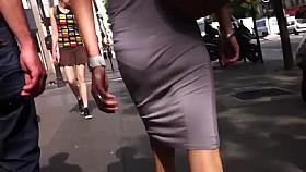 Ass voyeur 17 - Dress VPL