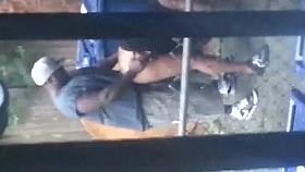 Guy fucking hooker in neighbors backyard part 1