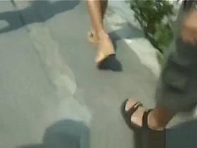 wild peeing in public