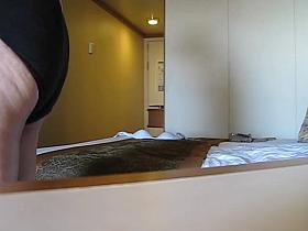 Hidden cam caught Jenny King naked in the hotel room4