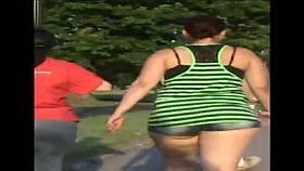 Sheesh Cheeks In Booty Shorts