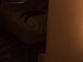 Spying on hotel couple