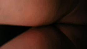 US Milf blue skirt with thong