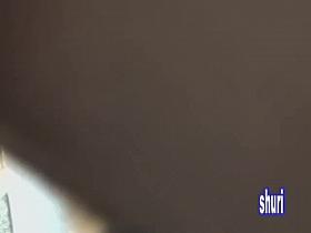 Quick sharking pants scene of totally surprised enticing chick