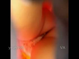 Good girl in white panties filmed up the skirt in public