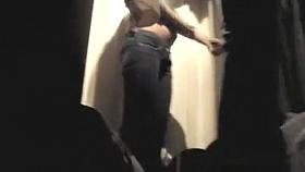 Dressing room voyeur