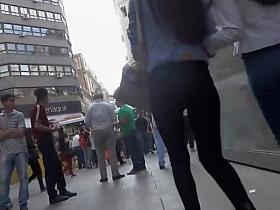 Soft butt looks gorgeous in jeans