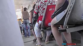 Hunting down a fresh upskirt beauty