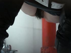 Amateur piss cam with a japanese teen