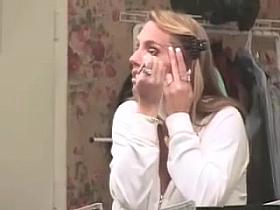 Lisa behind the scenes