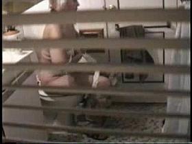 My cute mom spied in toilet