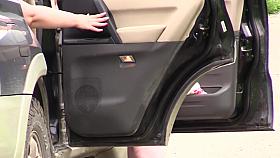 Voyeur spies on fat milfs outdoors. Mature lesbians behind the scene.