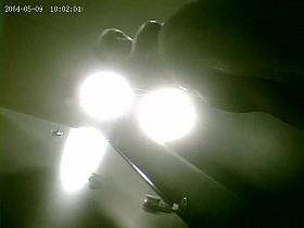 A fit milf is getting dresed in a sport club changing room