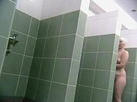 Beautiful nipples in the shower