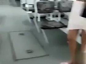 Czech flasher fondles her natural boobies on the bus