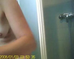 before the shower tits sazz