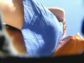 True models are walking up the stairs showing asses