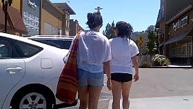 Chubby Ass Hottie In Bootyshorts