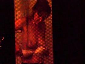 window voyeur (brunette mature in the bathroom)