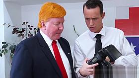 Latina babe Luna Star ass fucked in presidential office