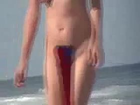 Beautiful on Nudist Beach 01