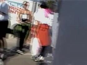 Hottest round ass of amateur sports woman on spy cam 04b