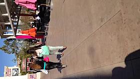 Mexican in black see thru leggings 2