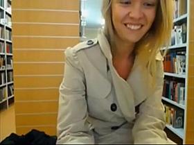 Library blonde does a turn