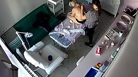 Hidden cameras. Beauty salon