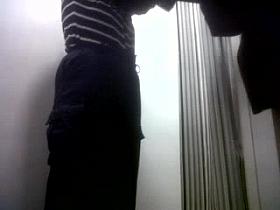 Getting changed at work 4