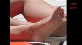 Sexy beach feet 3
