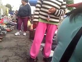 Mostrando la tanga en Mexico #02