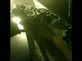 Sexy doll is getting her long legs on dressing room spy cam