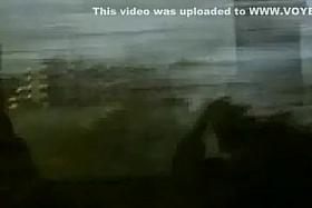 Busty girl gets groped in public by her extremely horny man