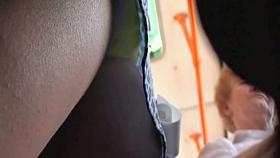 Young amateur chick public upskirt vid